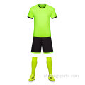 Nieuw model unisex voetbal jersey set op maat